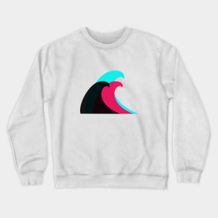 TikTok Waves Crewneck Sweatshirt